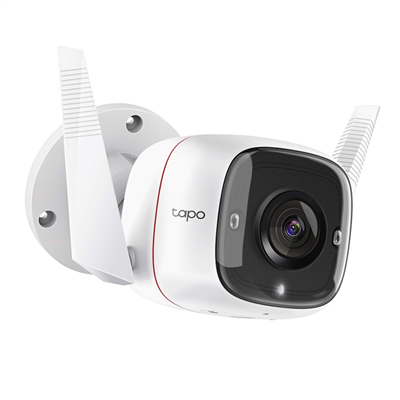 TP-LINK Tapo TC65 (C310), 3,0Mpix, İç ve Dış Mekan, IP66, WiFi, 30Mt. Gece Görüşü, İki Yönlü Ses Güvenlik Kamerası