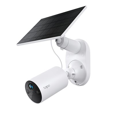 TP-LINK Tapo TC82 KIT (C410 KIT), 2K, 3,0Mpix, Dış Mekan, IP65, WiFi, 9Mt. Renkli Gece Görüşü, İki Yönlü Ses, Güneş Enerjili Güvenlik Kamerası Kiti