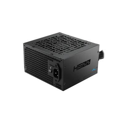 SAMA H500, 500W, Black, 80 Plus, Aktif PFC, Siyah, GAMING, ATX, Power Supply (PSU)