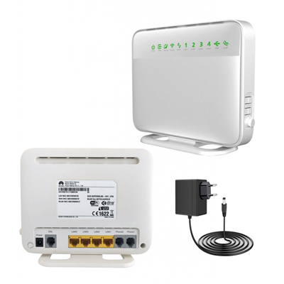 HUAWEI HG658 V2, 4 Port, 2.4Ghz Wifi, 300Mbps, Dahili Anten, VDSL2 MODEM