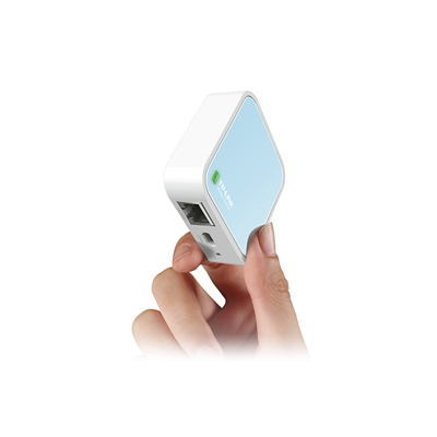 TP-LINK TL-WR802N, 1Port, 300Mbps, 2.4Ghz WiFi, Taşınabilir, Megabit, Nano, Router, Access Point, Repeater