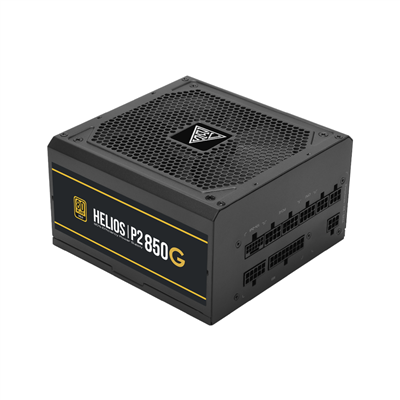 GAMDIAS HELIOS P2-850G, 850W, 80+ Gold, Full Modüler, Aktif PFC, GAMING, ATX, Power Supply (PSU)