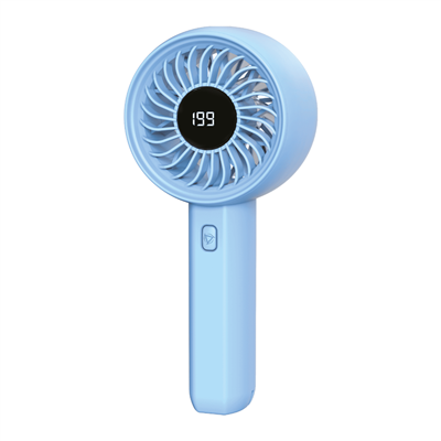 FENY FN-F45, MAVİ, Tek Tuşla Ayarlanabilir Güç, LCD Gösterge, Elde Kullanım, Dahili 1800mAh Bataryalı, Type-C Şarj Girişli, Vantilatör