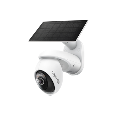 TP-LINK Tapo TC92 KIT (C660 KIT), 4K, 8,0Mpix, Dış Mekan, IP65, WiFi, 12Mt. Renkli Gece Görüşü, İki Yönlü Ses, Yapay Zeka Destekli, Güneş Enerjili Güvenlik Kamerası Kiti