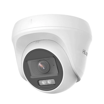 HILOOK THC-T127-LPS, 2Mpix, 2.8mm Lens, 20Mt Gece Görüşü, Dual Light, Dahili Mikrofon, Dome Kamera