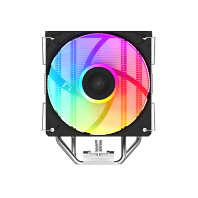 SAMA A40L, Black, 1x120mm ARGB Fan, Kule Tipi Hava Soğutma, 4 adet Gelişmiş Kompozit Isı Borusu, CPU Fan (AMD ve INTEL Tüm işlemciler ile uyumlu)