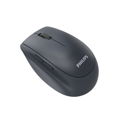 PHILIPS SPK7627K, Gri, USB Nano 2,4Gh ve Bluetooth Kablosuz, 1600dpi, Optic, 5 Tuşlu, Şarj Edilebilir, Sessiz Click, Mouse