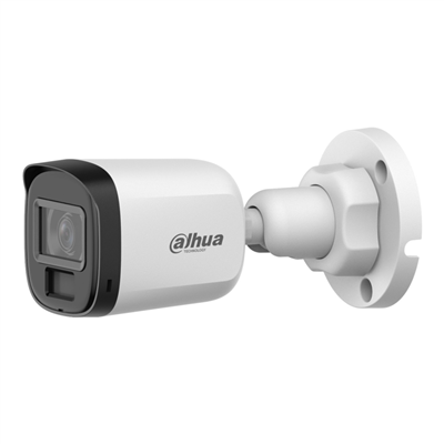 DAHUA HAC-B1A51P-U-IL-0360B, 5Mpix,  3.6mm Lens, 30 Mt Gece Görüşü, Smart Dual Light, Bullet Kamera