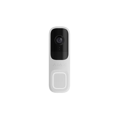 AJAX, DOORBELL, Kablosuz, Kameralı, Kapı Zili  Beyaz