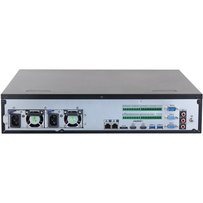 DAHUA  NVR5864RH-XI, 64Kanal, 32Mpix, H265+, 8 HDD Desteği, 1080P Kayıt, 512Mbps Bant Genişliği, 2 Port GigaBit Lan, RAID 0/15/6/10, Çift Power Supply, NVR
