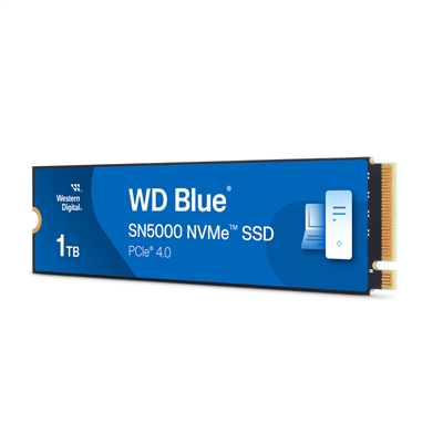 WD Blue SN5000, WDS100T4B0E, 1TB, 5150/4900, Gen4, NVMe PCIe M.2 2280,  SSD