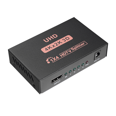 HYTECH HY-LU4, HDMI Çoklayıcı, 1Giriş, 4Çıkış, (1PC-4Monitör)
