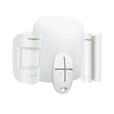 AJAX  StarterKit 4G, Kablosuz, Alarm Kiti, BEYAZ
