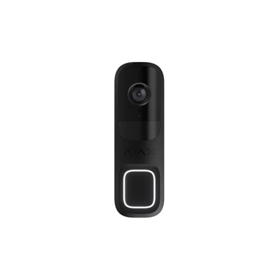 AJAX, DOORBELL, Kablosuz, Kameralı, Kapı Zili  Siyah