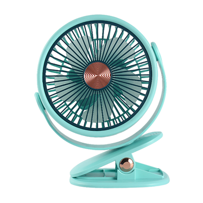 FENY FN-F70, YEŞİL, 3 Kademeli Hız, Mandal Ayak, 360derece Dönüş, 6" Kanat, Masaüstü, Dahili 1800mAh Bataryalı, Type-C Şarj Girişli, Vantilatör