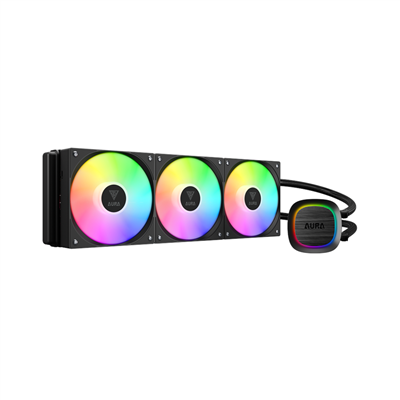 GAMDIAS AURA GL360 V2, 360mm, RGB, 3 Fanlı, CPU Sıvı Soğutma