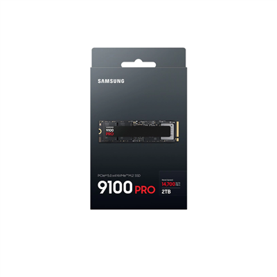 SAMSUNG MZ-VAP2T0BW, 9100 PRO, 2TB, 14700/13400, Gen5, NVMe PCIe M.2 2280, SSD (Türkiye Distribütörü Garantili)
