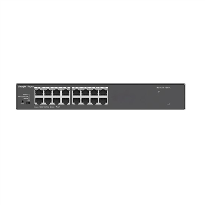 RUIJIE REYEE RG-ES116G-L 16Port GigaBit Switch  Metal Kasa