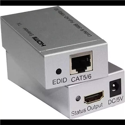 HYTECH HY-HDEX62, HDMI Exterder, Cat6 Kablo Üzerinde 60Metre Görüntü Aktarıcı.