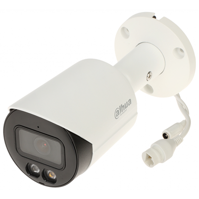 DAHUA  IPC-HFW2449S-S-IL, 4Mpix, Wizsense, Dual  Smart Light, 3,6mm Lens, H265+, 30Mt Gece Görüşü, IP67, Dahili Mikrofon, PoE Bullet IP Kamera