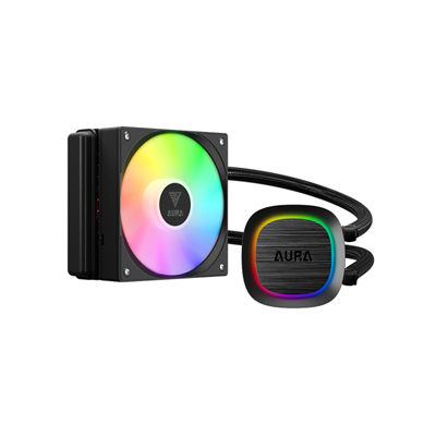 GAMDIAS AURA GL120 V2, 120mm, RGB, 1 Fanlı, CPU Sıvı Soğutma