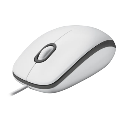 LOGITECH 910-006764, M100 Beyaz, USB Kablolu, 1000dpi, Optik, 3 Tuşlu, Mouse