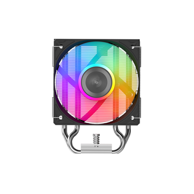 SAMA X40L, Black, 1x100mm ARGB Fan, Kule Tipi Hava Soğutma, 4 adet Gelişmiş Kompozit Isı Borusu, CPU Fan (AMD ve INTEL Tüm işlemciler ile uyumlu)