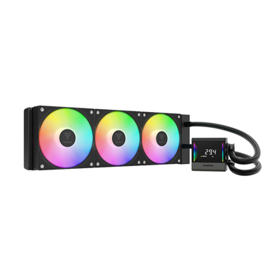 GAMDIAS CHIONE E4-360, 360mm, ARGB, 3 Fanlı, Dijital Ekran, CPU Sıvı Soğutma