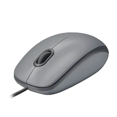LOGITECH 910-006760, M110 Gri, USB Kablolu, 1000dpi, Optik, 3 Tuşlu, Sessiz Mouse