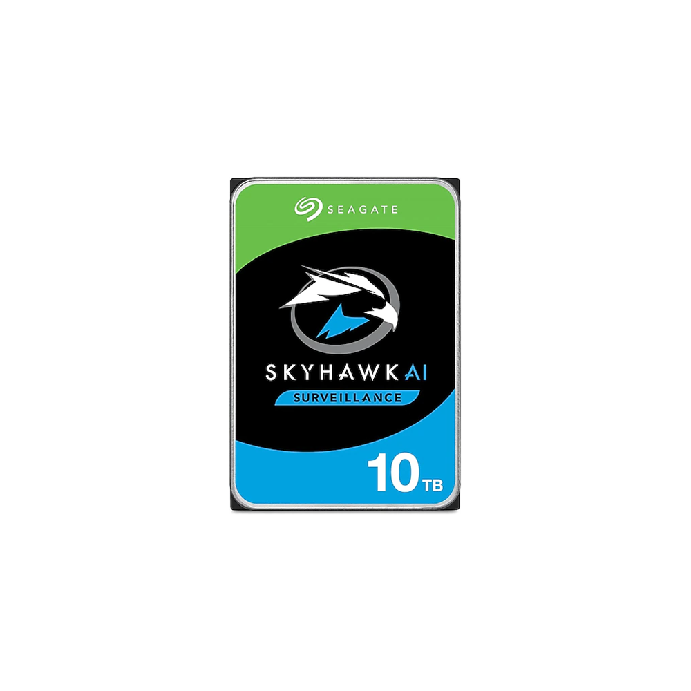 SEAGATE SKYHAWK AI, ST10000VE001, 3.5", 10TB, 256Mb, 7200Rpm, Güvenlik, HDD