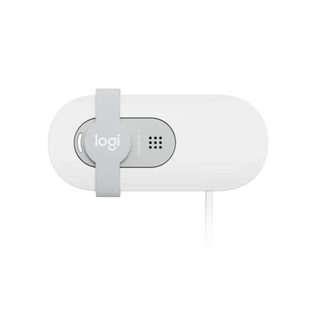LOGITECH  960-001617, BRIO 100 WCM V-U0072, Full HD, Dahili Mikrofonlu, Beyaz Webcam
