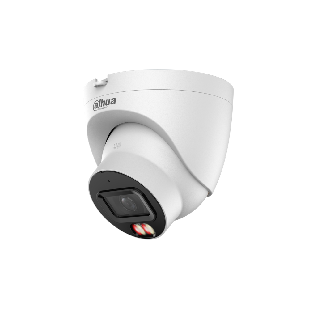 DAHUA IPC-HDW21249T-S-IL  12Mpix, 2,8mm Lens,SD Kart, Smart Dual Light, H265+, 30Mt Gece Görüşü, IP67, PoE Dome IP Kamera