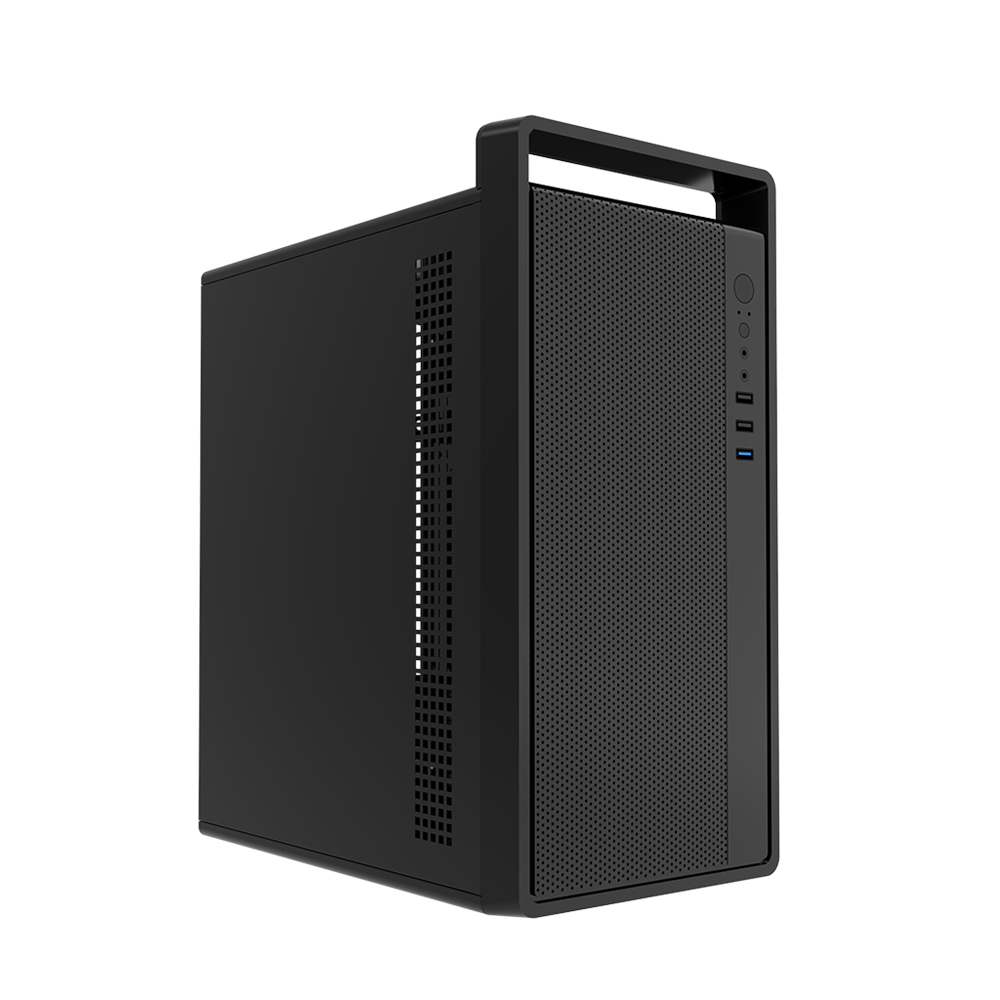 FRISBY FC-2745B, 1x120mm Fan, Siyah, 550W, USB 3.0, mATX, Mini Tower, Kulplu Kurumsal KASA
