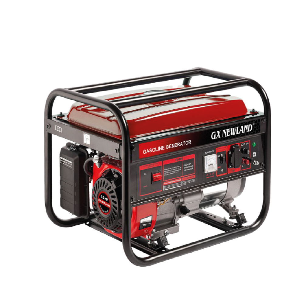 Gasoline Newland, NL2800A, Pf-1, 3,5KVA,  2.8 kW, Benzinli, İpli Marş Sistemi, Kabinsiz, Portatif Jeneratör