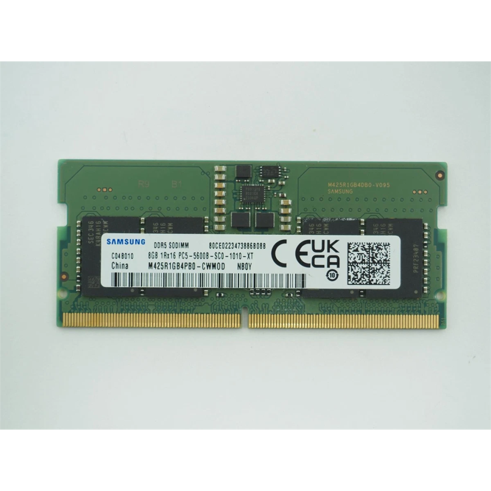 Samsung SAMSO5600/8, 8GB, DDR5, 5600MHz,  CL46, 1.1V Notebook Ram (M425R1GB4PB0-CWM0D)