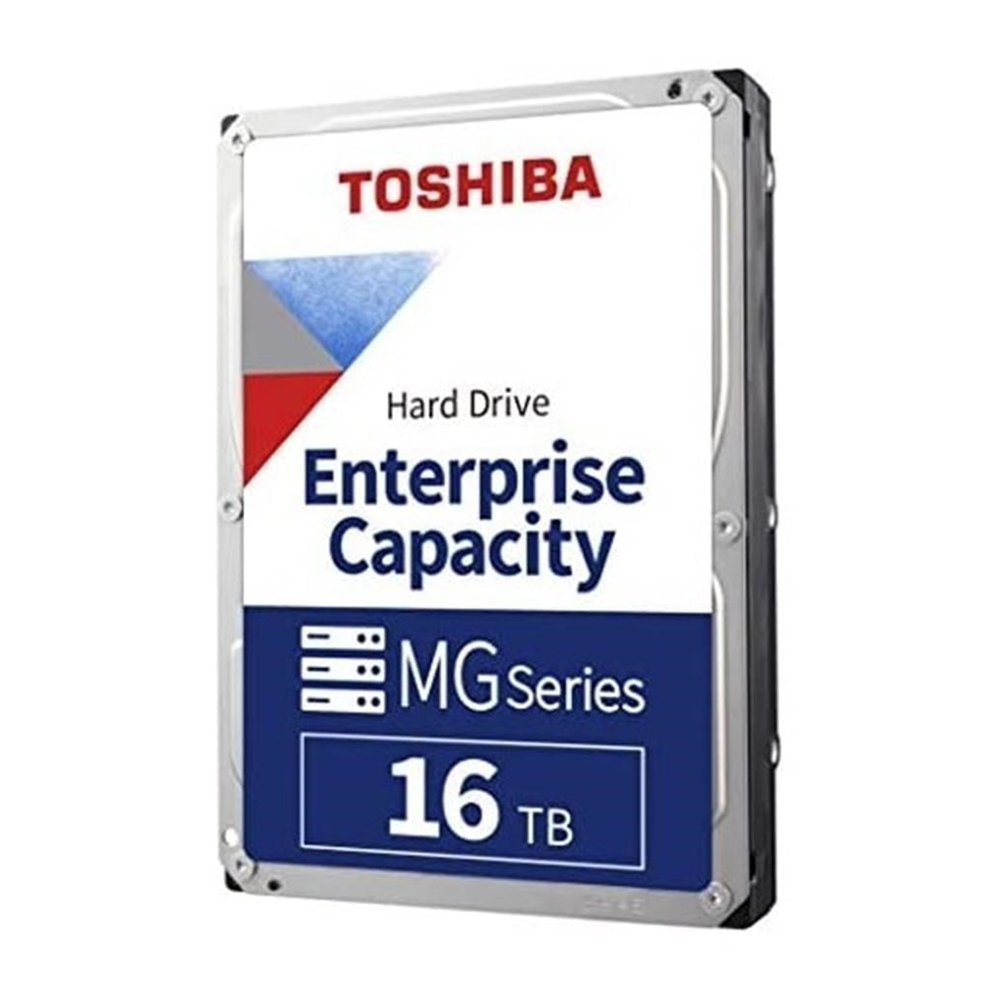 TOSHIBA ENTERPRISE, MG11ACA16TE, 3.5", 16TB,  1024Mb, 7200 Rpm, 7/24 Güvenlik, Data Center, Nas, Server, HDD (Türkiye Distribütörü Garantili)