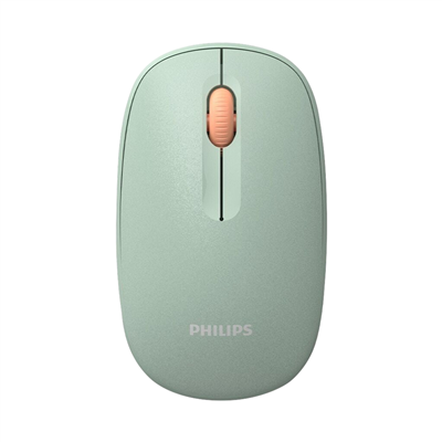 PHILIPS SPK7318E, Yeşil, USB Nano 2,4Gh Kablosuz, 1600dpi, Optic, Sessiz Click, 3 Tuşlu, Mouse