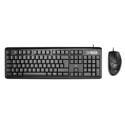 ACER eMachines, EAK9821S, Siyah, USB Kablolu, Türkçe Q, Klavye Mouse Set