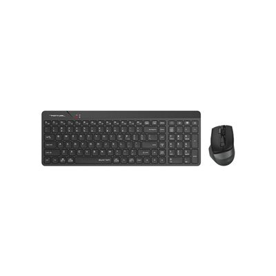 A4 TECH FG2400 AIR2 Siyah, FSTYLER, 2.4Ghz Mini Kablosuz, Türkçe Q, SESSİZ Klavye Mouse Set