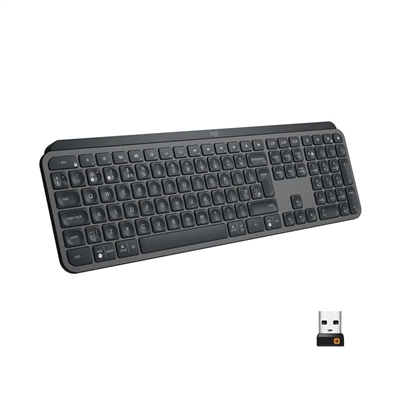 LOGITECH MX Keys S, 920-011594, Bluetooth, Türkçe Q, Multimedya, Gelişmiş Aydınlatmalı, Klavye