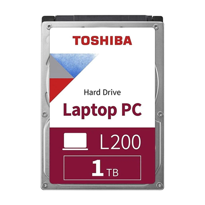 TOSHIBA L200, Notebook HDD, HDWL110UZSVA, 2.5", 1TB, 128Mb, 5400 Rpm, Notebook HDD (Türkiye Distribütörü Garantili)