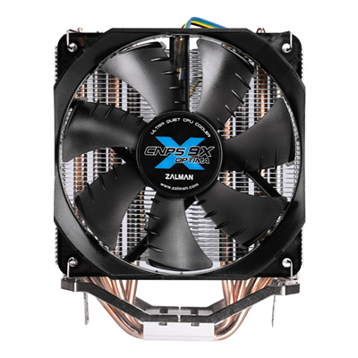 ZALMAN CNPS9X OPTIMA, 12cm Fan, CPU Kule Tipi Hava Soğutma, Beyaz Led, 4 adet Bakır Isı Borusu (AMD ve INTEL Tüm işlemciler ile uyumlu)