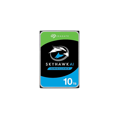 SEAGATE SKYHAWK AI, ST10000VE001, 3.5", 10TB, 256Mb, 7200Rpm, Güvenlik, HDD