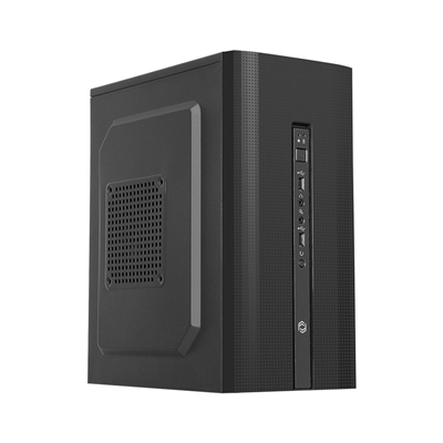 FRISBY FC-2710B, 1x80mm Fan, Siyah, 300W, USB 2.0, mATX, Mini Tower Kurumsal KASA