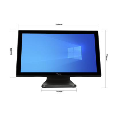 Tiwox TP-3150+, Intel i7 5.Nesil, 21.5" Ekran,  8GB Ram, 128GB SSD, Endüstriyel, Dokunmatik Pos PC