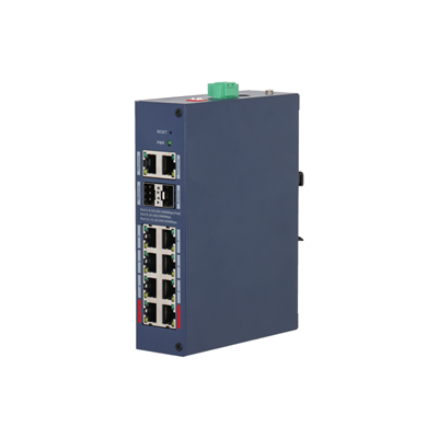 DAHUA CHS4212-8GT-110, 8 Port, Gigabit, PoE 110W, 2 Port Uplink, 2 Port SFP, Cloud Yönetilebilir, Switch
