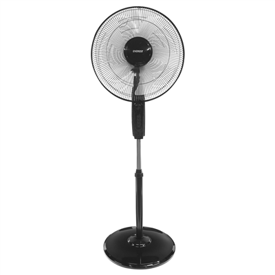 EVEREST FAN11, SİYAH, CoolAir, 3 Kademeli Hız, 16" Kanat, 45W, Otomatik Salınım, Yükseklik Ayarlı, AC220, Vantilatör