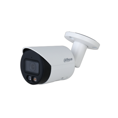 DAHUA  IPC-HFW2249S-S-IL,  2Mpix, Full Color, 3,6mm Lens,H265+, 30Mt Gece Görüşü, IP67, Dahili Mikrofon, PoE Bullet IP Kamera
