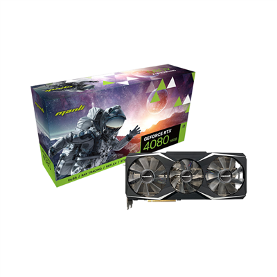 MANLI M-NRTX4080/6RMHPPP-M3520, GEFORCE RTX4080, 16Gb, 256Bit, GDDR6X, 1xHDMI, 3xDP GAMING Ekran Kartı