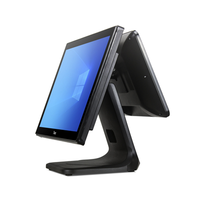 Tiwox TP-7650-D, Intel i7 5.Nesil, 18.5" Ekran,  8GB Ram, 128GB M.2 SSD, Endüstriyel, Dokunmatik Pos PC (çift ekran)